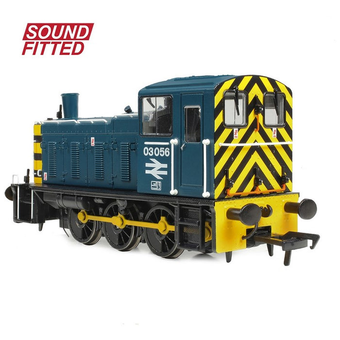Branchline 31-362BSF Class 03 Diesel Shunter #03056 - British Rail Blue
