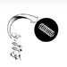 MICRO-TRAINS 001 12 001 N-1 Centering Springs (12 pcs)