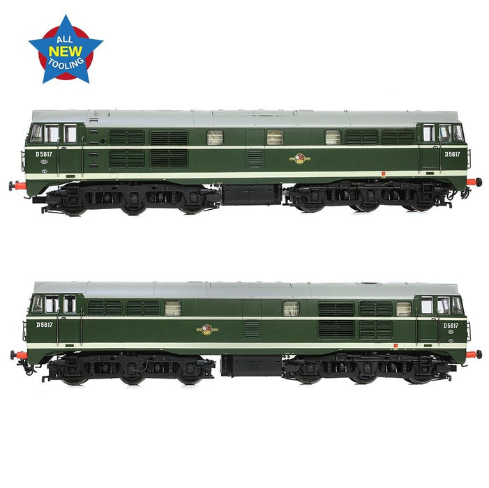 Branchline 35-801A Class 30 D5617 BR Green (Late Crest)