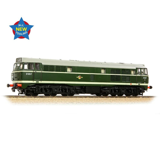 Branchline 35-801ASFX Class 30 D5617 BR Green (Late Crest) - With DCC Sound, Auto Couplers, and Extra Detailing