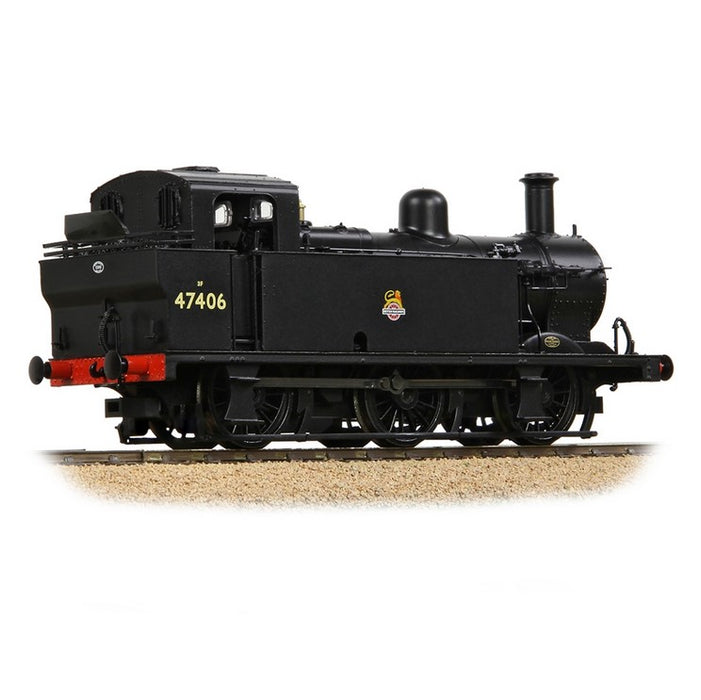 Branchline 32-231B LMS Fowler 3F Jinty Tank Locomotive 47406 - British Railways Black Early