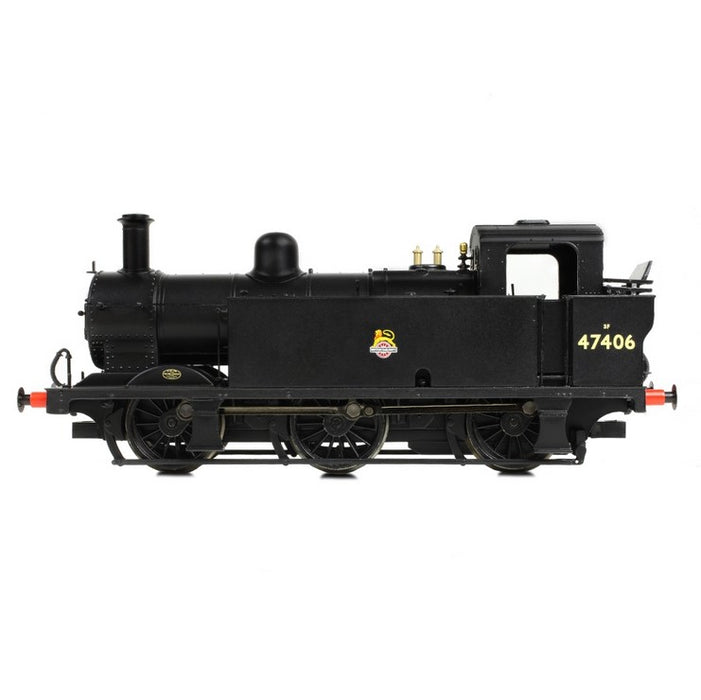 Branchline 32-231B LMS Fowler 3F Jinty Tank Locomotive 47406 - British Railways Black Early