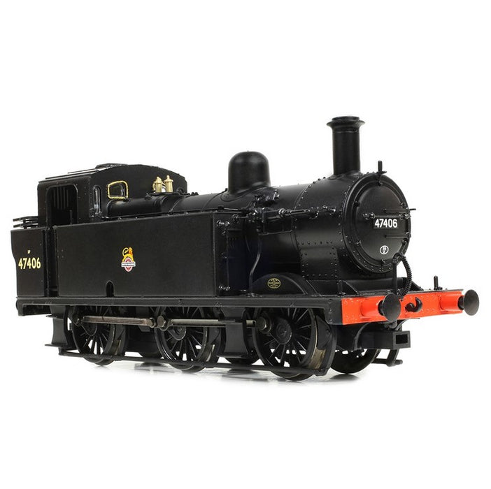 Branchline 32-231B LMS Fowler 3F Jinty Tank Locomotive 47406 - British Railways Black Early