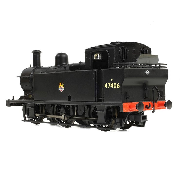 Branchline 32-231B LMS Fowler 3F Jinty Tank Locomotive 47406 - British Railways Black Early