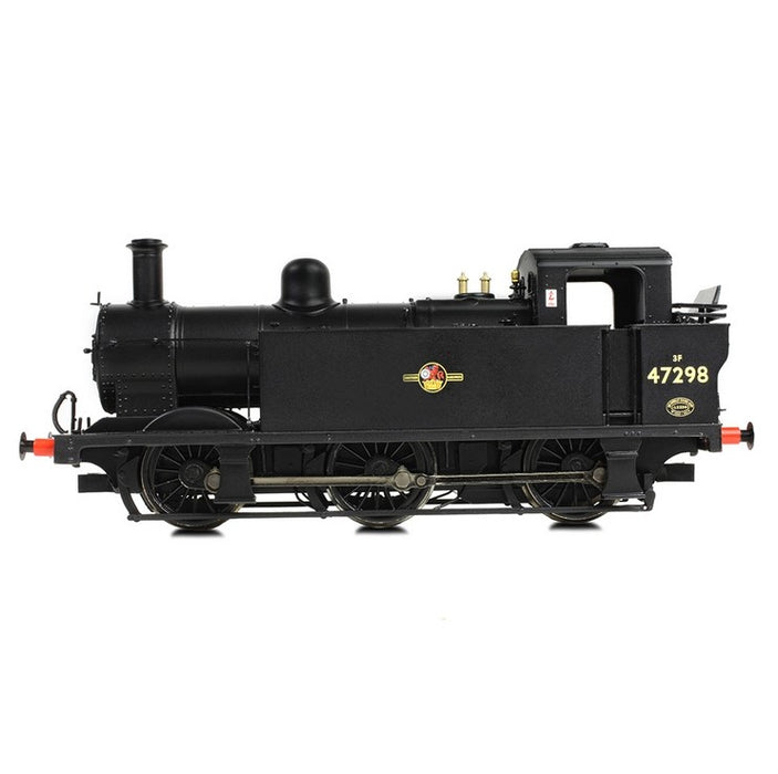 Branchline 32-232ASF LMS Fowler 3F Jinty Tank Locomotive 47298 - British Railways Black Late with DCC Sound