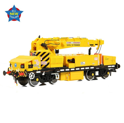 EFE E87048 Plasser 12T YOB Diesel-Hydraulic Crane DRP81513 Departmental Yellow