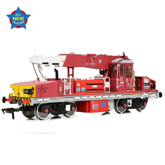 EFE E87049 Plasser 12T YOB Diesel-Hydraulic Crane DRP81523 Javis/Fastline Maroon