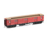 Auscision VPC-27 VR CE Baggage/Guard Car, Carriage Red with 6 wheel bogie, 7-CE - Single Car
