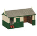 Branchline 44-1004G Corrugated Platform Shelter and Office - Green