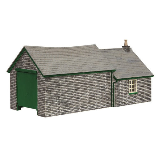 Branchline 44-1007G Narrow Gauge Stone Shed and Store - Green