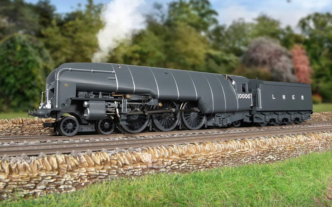 Hornby R30352SS LNER, W1 Class, 4-6-4, 10000 'Hush Hush' With Steam Generator and Sound