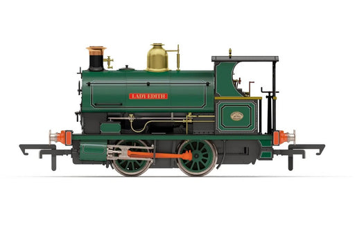 HORNBY R3761 R3761 PO, Earl of Dudley's Round Oak Works, Peckett W4 Class Tank Locomotive (Open Back Cab), 0-4-0ST, 'Lady Edith' - Era 2