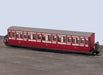Peco GR-622A OO-9 FR Long Bogie Coach Red #19