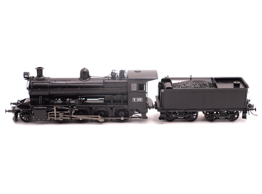 SDS Models KVR552 K Class Steam Locomotive K105 - Flare Top Tender, 1930s Condition with DCC Sound