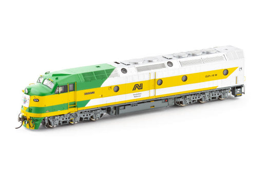 Auscision CLP-6 AN Diesel Locomotive CLP16 - Green/Yellow/Silver