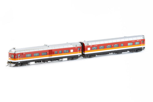 Auscision NRC-8S DEB Set Railcar - Candy 4-Car Set with DCC Sound