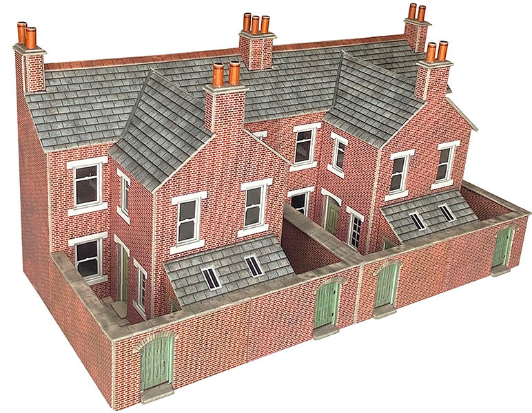 Metcalfe PO303 Terraced House Fronts Stone