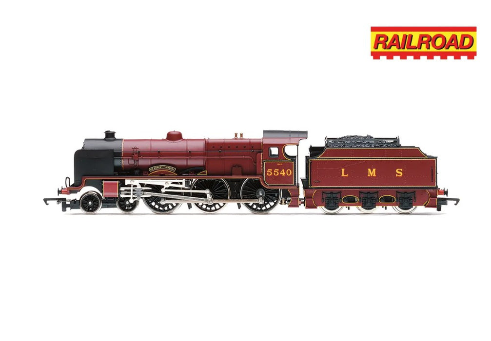 HORNBY R30434 RailRoad: LMS Patriot Steam Locomotive - 5540 'Patriot Sir Robert Turnbull'