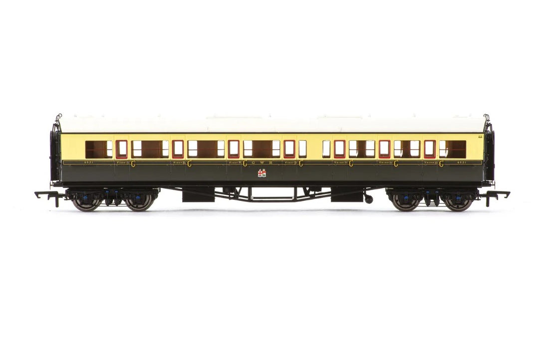 HORNBY R40467 GWR - Collet Corridor Composite LH - 6521 - Coach