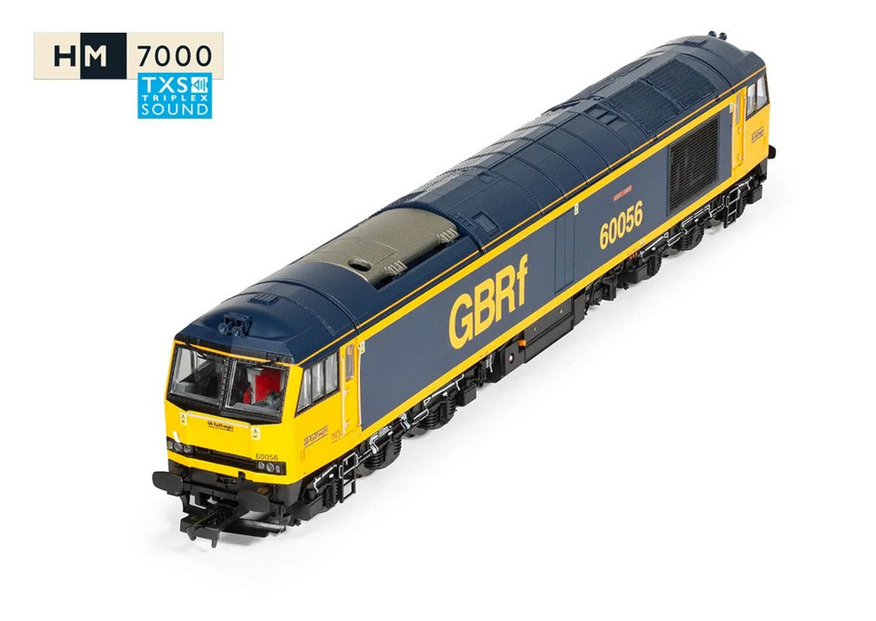 Hornby R30355TXS Class 60 Diesel Locomotive - GBRf - 60056 'Great Gable' (DCC Sound Fitted)