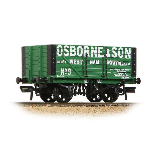 Branchline 37-156A 8 Plank Fixed End Wagon 'Osborne & Son' Green