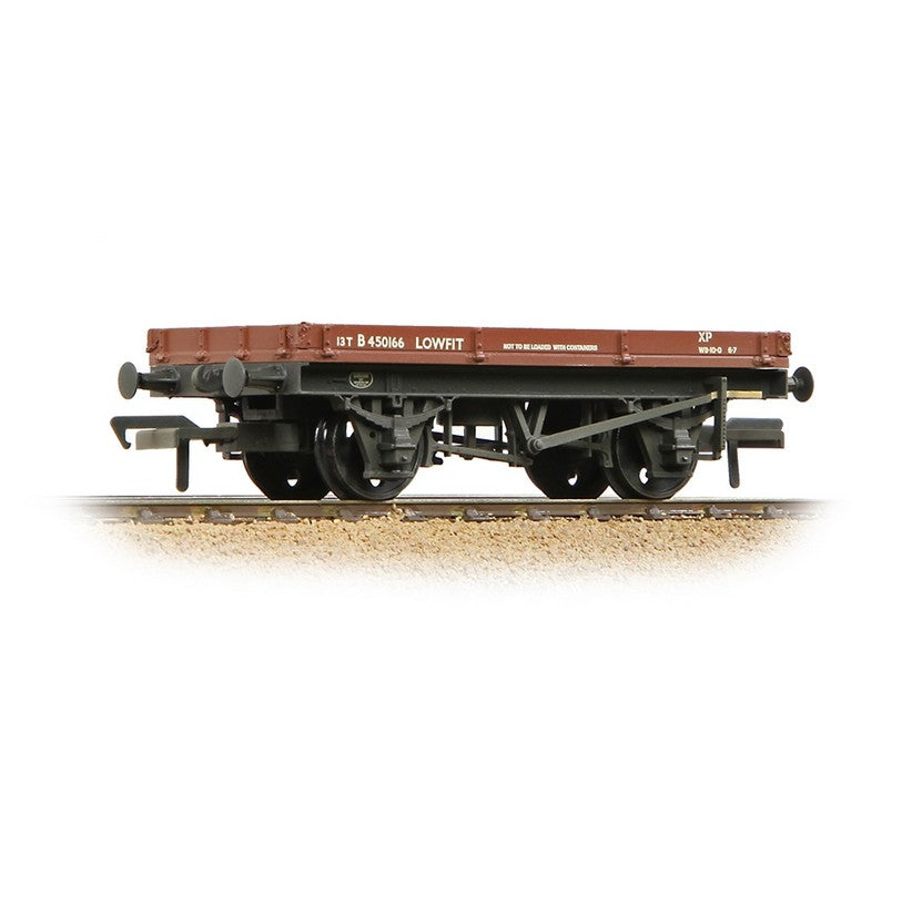 Branchline 37-479C 1 Plank 'Lowfit' Wagon BR Bauxite (Late) - Weathere ...