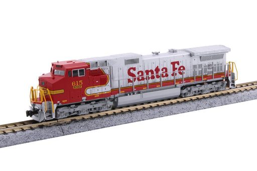 Kato 176-3515 GE C44-9W Diesel Locomotive - BNSF Warbonnet #615