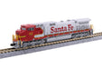 Kato 176-3516 GE C44-9W Diesel Locomotive - BNSF Warbonnet #667