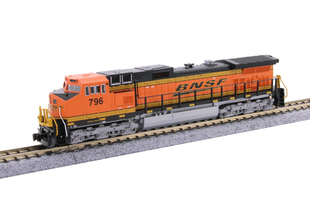 Kato 176-3518 GE C44-9W Diesel Locomotive - BNSF Swoosh #796