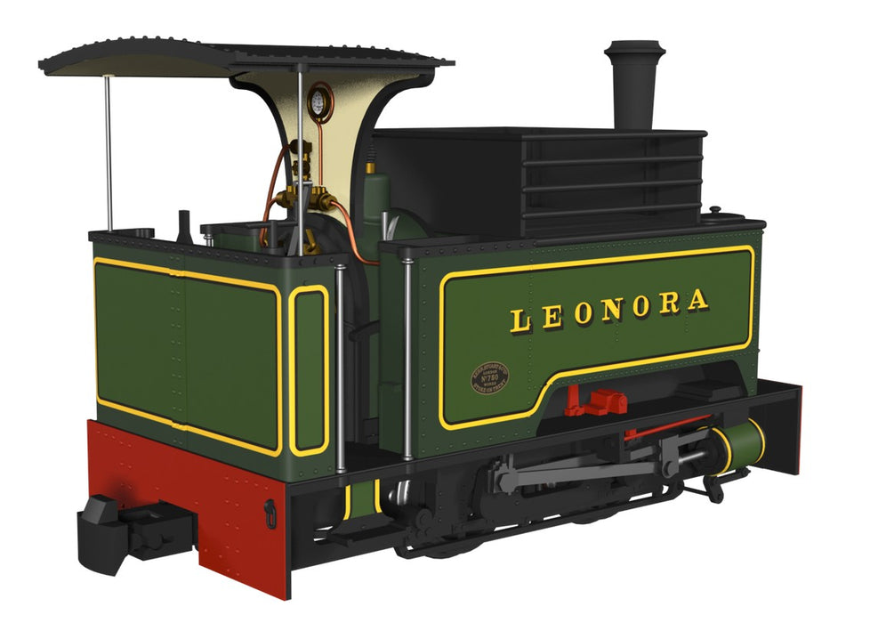 RAPIDO 986002 OO9 Kerr Stuart Sirdar ‘Leonora’ Tank Locomotive – Lined Green