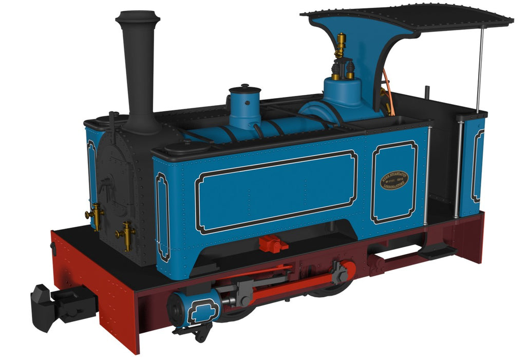 RAPIDO 986004 OO9 Gauge Kerr Stuart Sirdar Tank Locomotive – Lined Blue