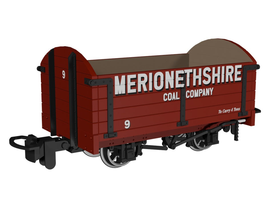 RAPIDO 990005 OO9 Gauge Dropside Open Wagon – Merionetshire Coal Co. No.9