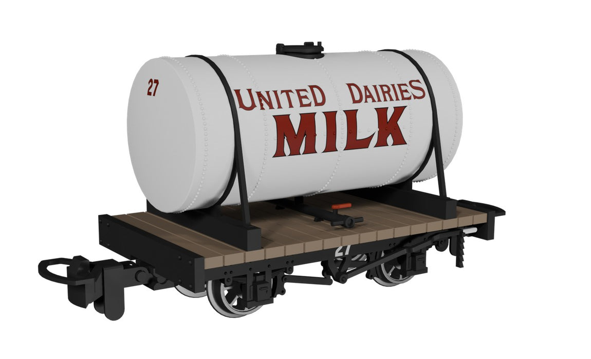RAPIDO 990103 OO9 Gauge Cylindrical Tank Wagon – United Dairies No.27