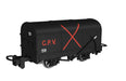 RAPIDO 990202 OO9 Gauge Gunpowder Van – Black with Red Cross No.59