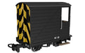 RAPIDO 990806 OO9 Gauge Single Veranda Brake Van – Black with Wasp Stripes No.19