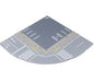 Kato 41-101 Unitram Quarter Circle Inner Road Plate (With Markings)