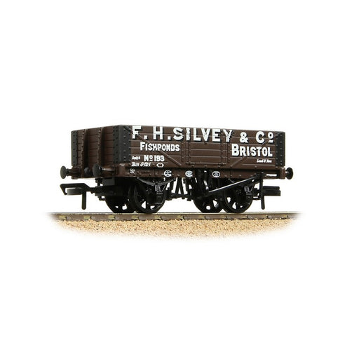 Branchline 37-056B 5 Plank Wagon Wooden Floor 'F. H. Silvey & Co.' Brown
