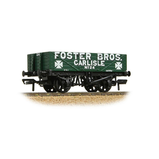 Branchline 37-063A 5 Plank Wagon Wooden Floor 'Foster Bros.' Green