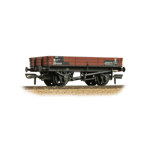 Branchline 37-943A 3 Plank Wagon BR Departmental Bauxite (TOPS) - Weathered