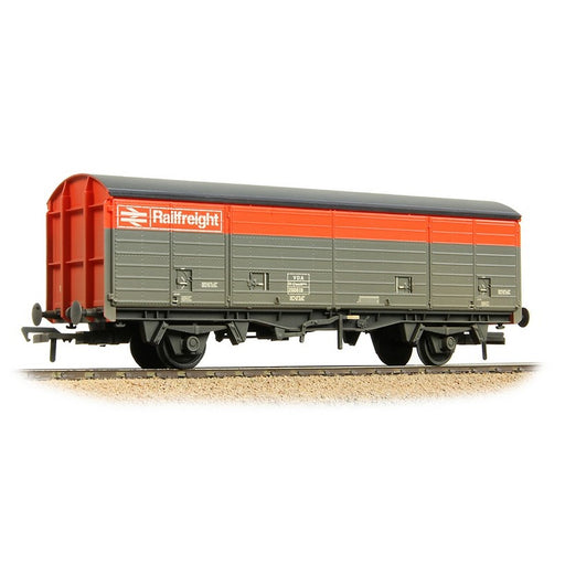 Branchline 38-144C BR VDA Van BR Railfreight Red & Grey - Weathered