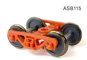 SDS Models ASB115 VR XC Bogie in Red (1pair)