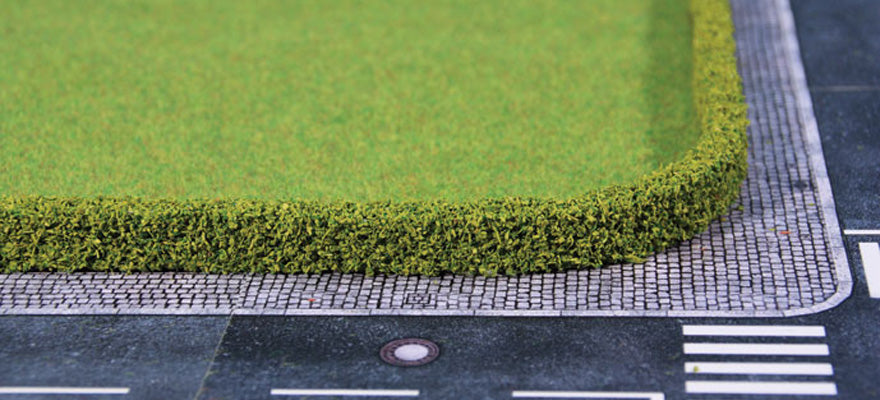 HEKI 1756 Hedges - Light Green - 25mm x 7mm x 50cm (2pcs)