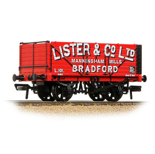 Branchline 37-094 7 Plank End Door Wagon 'Lister & Co. Ltd' Red