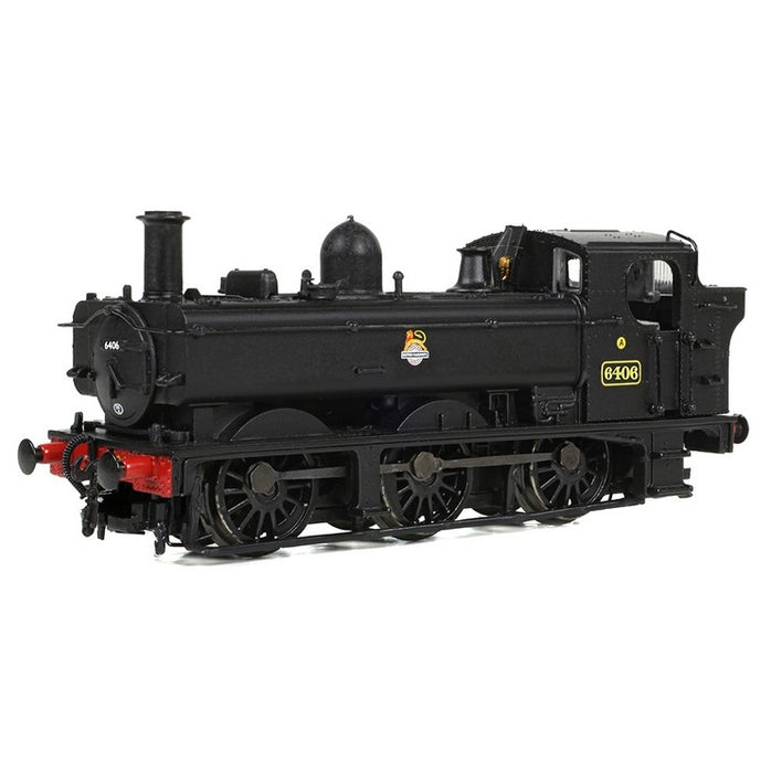 Graham Farish 371-986B GWR 64XX Pannier Tank Locomotive 6406 - BR Black (Early Emblem)