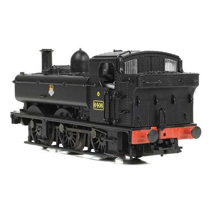 Graham Farish 371-986B GWR 64XX Pannier Tank Locomotive 6406 - BR Black (Early Emblem)
