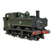 Graham Farish 371-987B GWR 64XX Pannier Tank Locomotive #6416 - BR Lined Green (Late Crest) Weathered