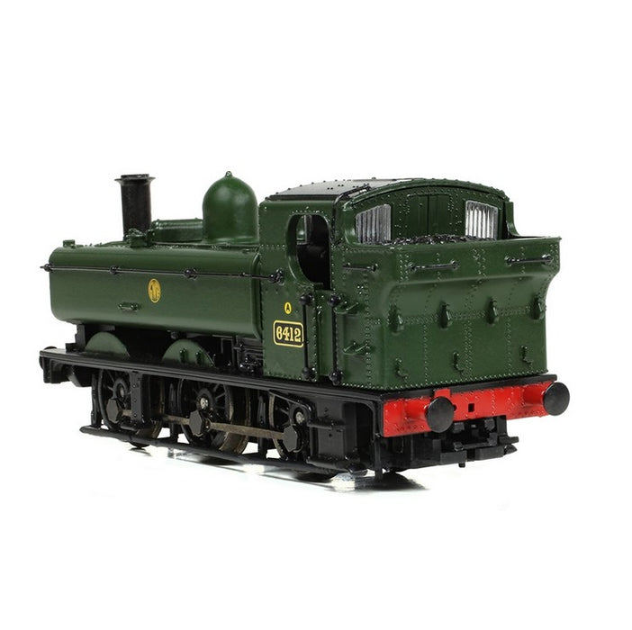 Graham Farish 371-990 GWR 64XX Pannier Tank Locomotive #6412 - GWR Green (Shirtbutton) As Preserved