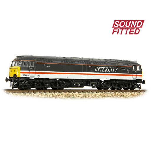 Graham Farish 372-266SF Class 47/4 Diesel Locomotive #47849 - BR InterCity (Swallow)