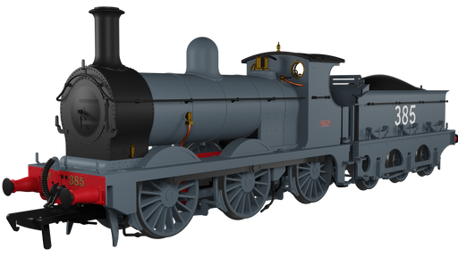 Rapido 966503 SECR O1 Class Steam Locomotive - No. 385 SECR Grey - With DCC sound