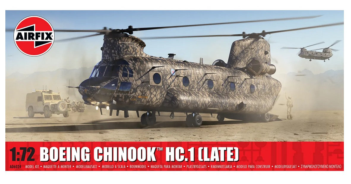 AIRFIX A06024 Boeing Chinook HC.1 (Late) 1:72